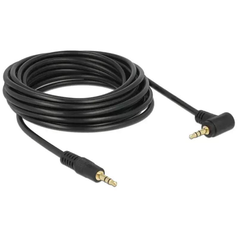 Kabel audio 3,5 mm M/M DeLOCK 83760 5 m czarny