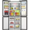 Hisense RQ5P470SAFD Wolnostojąca 483 L Czarna, Stal nierdzewna