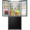 Hisense RQ5P470SAFD Wolnostojąca 483 L Czarna, Stal nierdzewna
