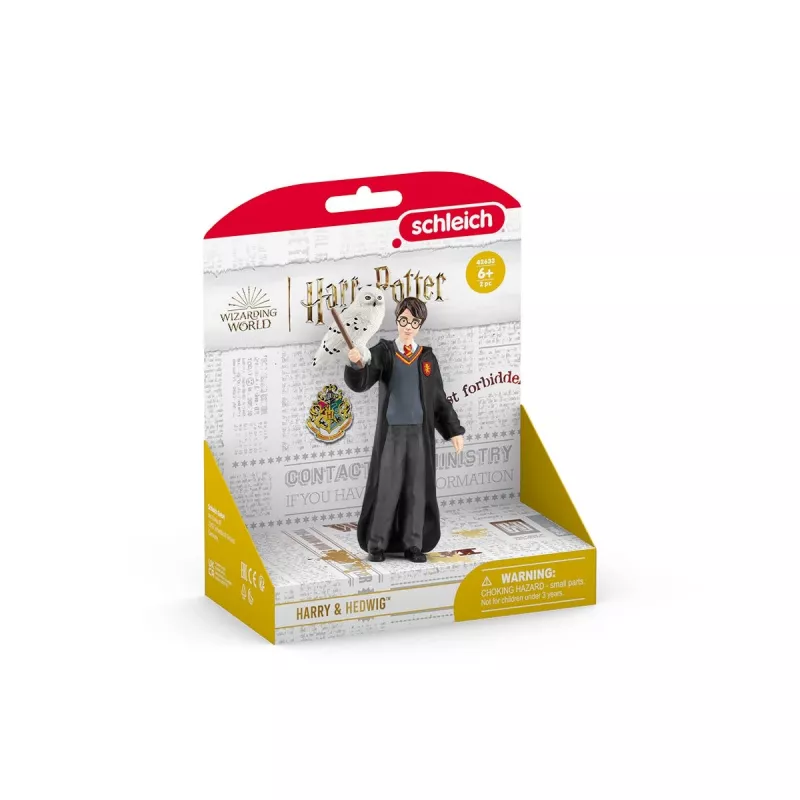 Figurka Schleich Harry Potter & Hedwig Wielokolorowa 42633 Zalecany wiek 6+