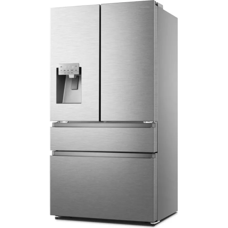 Hisense RF728N4SASE Wolnostojąca 560 L Stal nierdzewna