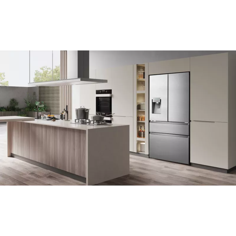 Hisense RF728N4SASE Wolnostojąca 560 L Stal nierdzewna