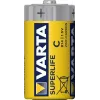 Bateria Varta Superlife C, cynkowo-węglowa, jednorazowego użytku, rozmiar C, 1,5 V, 50 mm