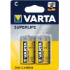 Bateria Varta Superlife C, cynkowo-węglowa, jednorazowego użytku, rozmiar C, 1,5 V, 50 mm