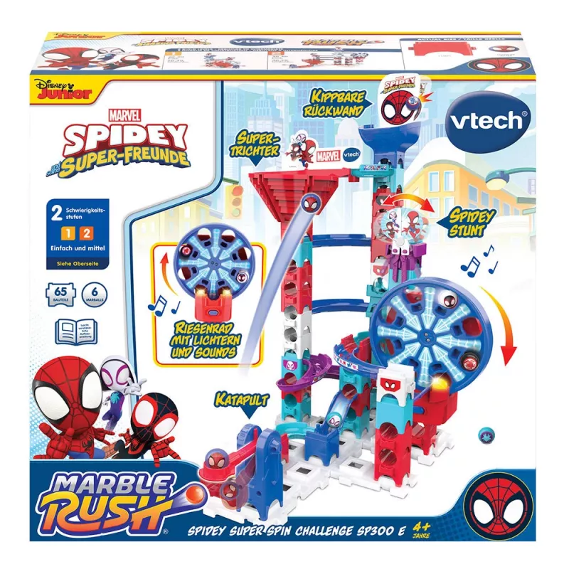VTech Marble Rush 561704, 4 lat, wymagane baterie, AAA, wielokolorowy