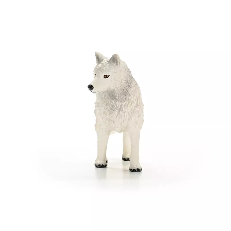 Figure Schleich Wilk Polarny 14880 – figurka zwierzęcia, szczegółowy model plastikowy, figurka kolekcjonerska do zabawy