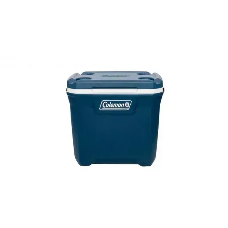 Lodówka turystyczna COLEMAN 28QT Xtreme 26 L — niebieska, obudowa HDPE, izolacja PU