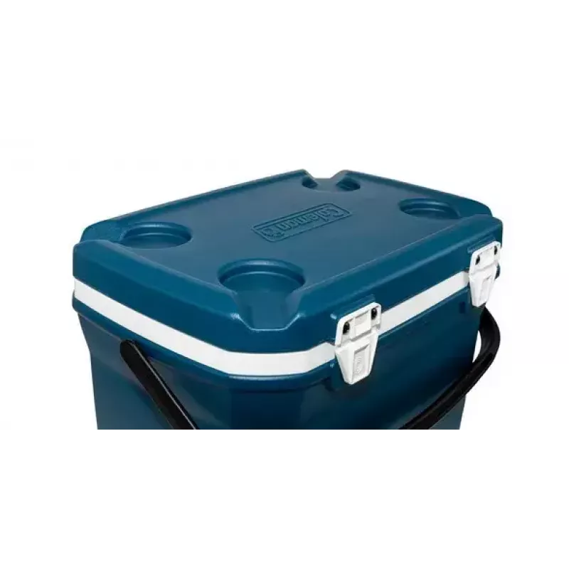 Lodówka turystyczna COLEMAN 28QT Xtreme 26 L — niebieska, obudowa HDPE, izolacja PU