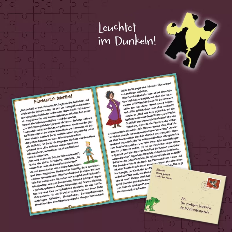 Story Puzzle: Die Schule der magischen Tiere - Fürchterlich feierlich!