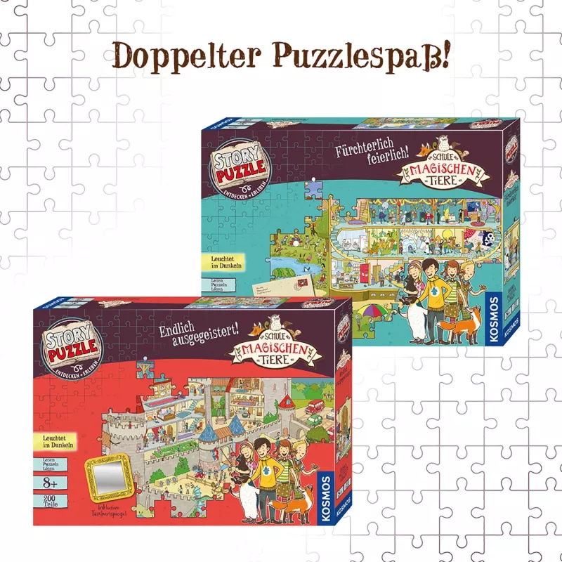 Story Puzzle: Die Schule der magischen Tiere - Fürchterlich feierlich!