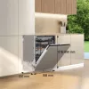 Gorenje GV663A66 w pełni zabudowywana zmywarka 16 kompletów