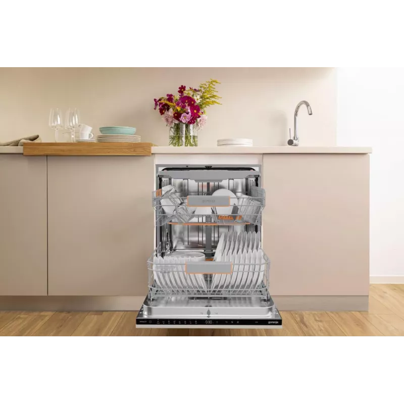 Gorenje GV663A66 w pełni zabudowywana zmywarka 16 kompletów