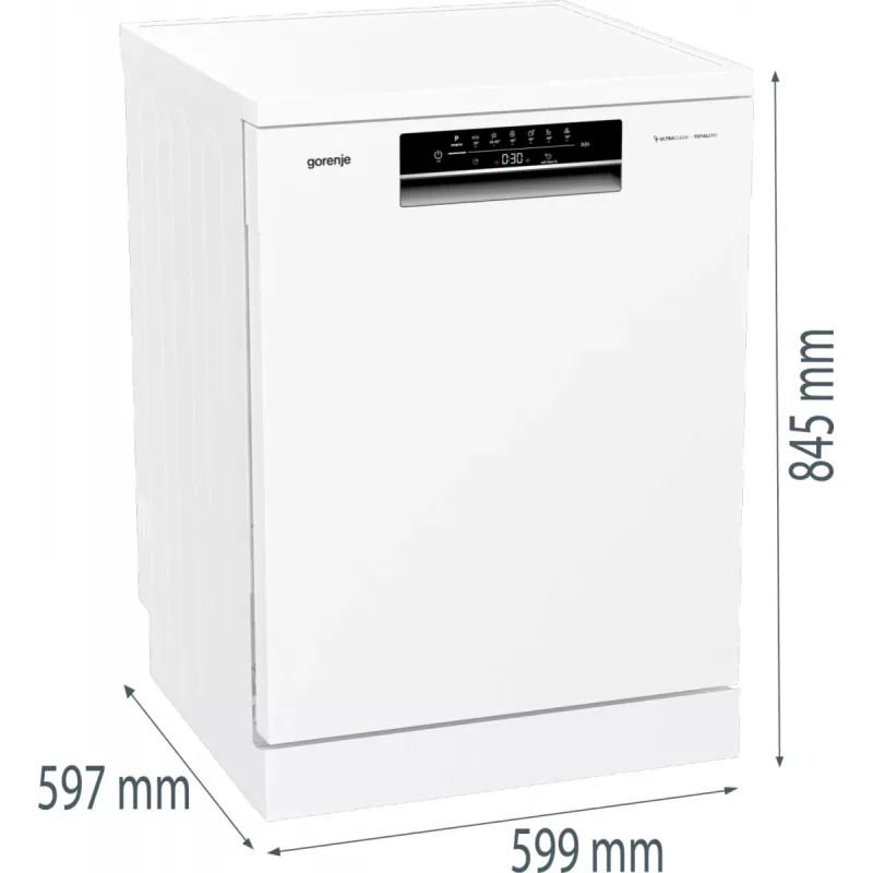 Gorenje GS643C90W Wolnostojąca 16 kompletów