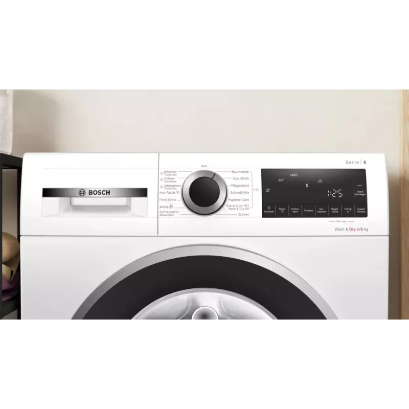 Bosch WNG24442 pralko-suszarka wolnostojąca ładowana od przodu biała