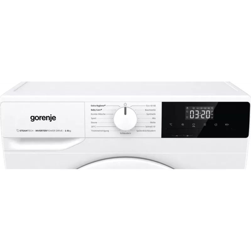 Gorenje WNHPI62SCPS/DE pralka Ładowana od przodu 6 kg 1200 obr./min Biała