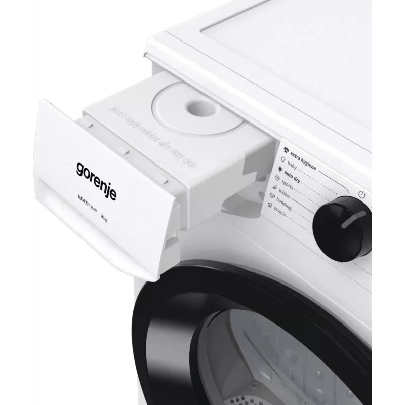 Gorenje DHNE83 suszarka na pranie Wolnostojąca Ładowanie od przodu 8 kg Biała