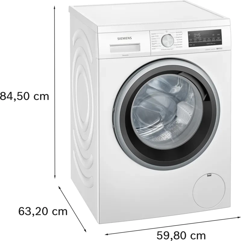 Pralka Siemens iQ500 WU14UT71 ładowana od przodu 8 kg 1400 obr./min biała