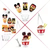 Mini Brands Create Disney Snacks Series 1 Capsule, Kuchnia, 8 lat, Baterie w zestawie, LR44, Wielokolorowy