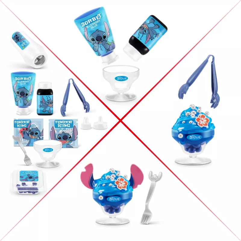 Mini Brands Create Disney Snacks Series 1 Capsule, Kuchnia, 8 lat, Baterie w zestawie, LR44, Wielokolorowy