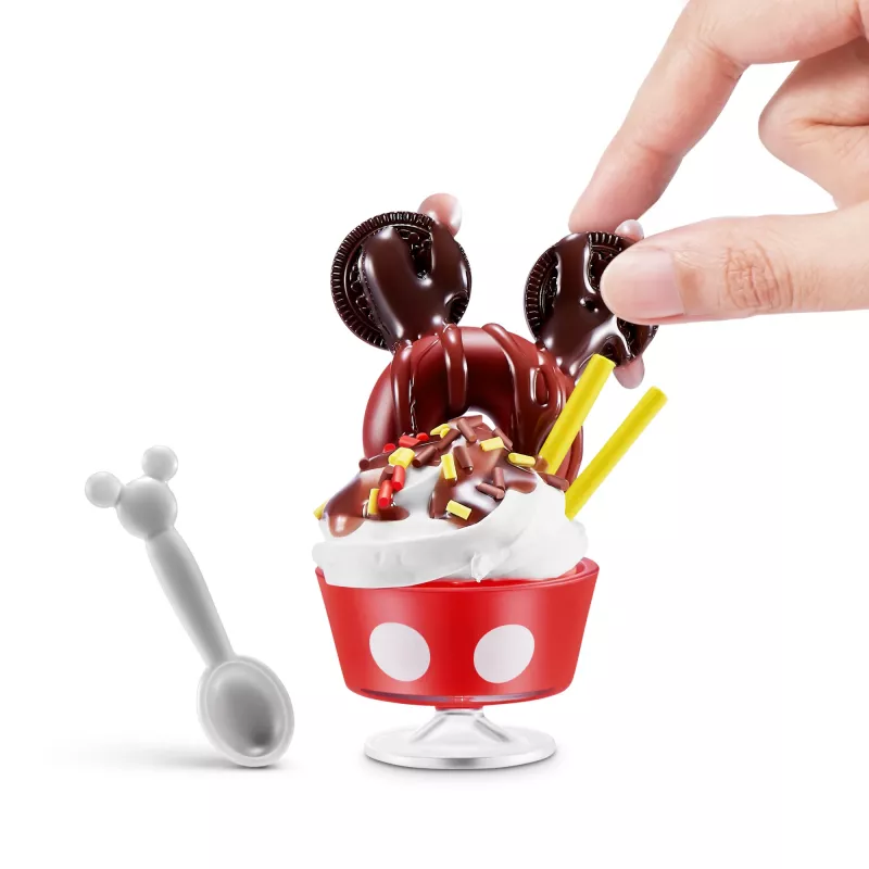 Mini Brands Create Disney Snacks Series 1 Capsule, Kuchnia, 8 lat, Baterie w zestawie, LR44, Wielokolorowy