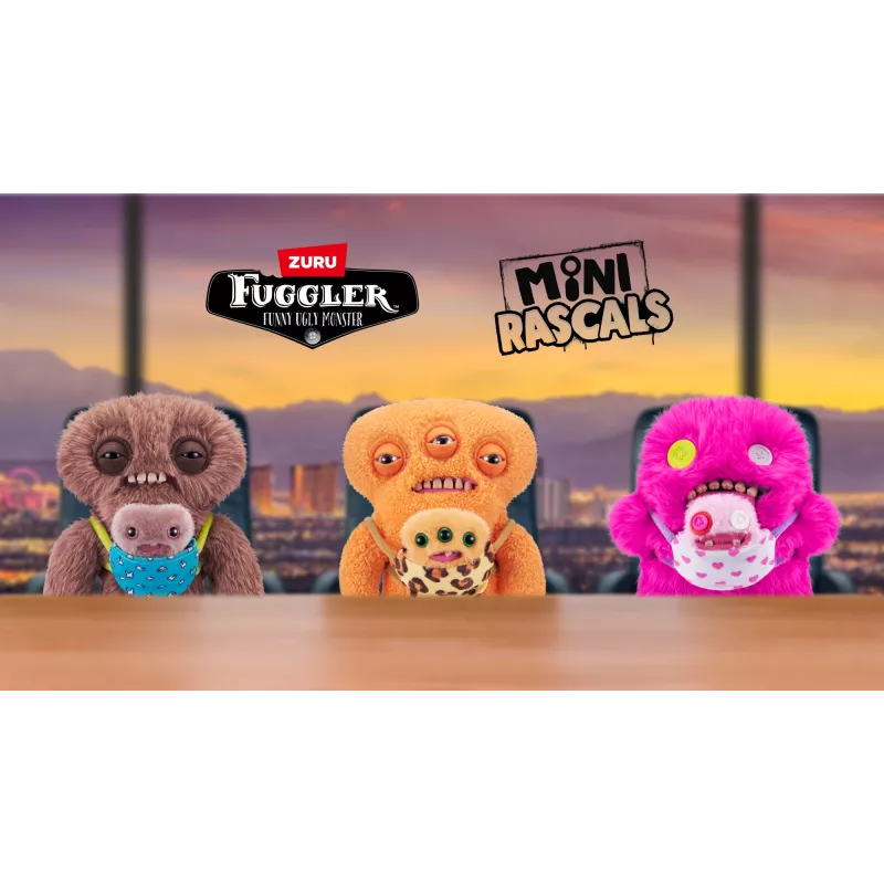 ZURU Fuggler Mini Rascals 9-calowy asortyment Seria 1 (Double Trouble).