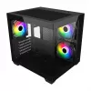 Fortron FSP Geh Mini S140 BA obudowa PC micro-ATX / M-ITX, ARGB, czarna