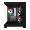 Fortron FSP Geh Mini S140 BA obudowa PC micro-ATX / M-ITX, ARGB, czarna