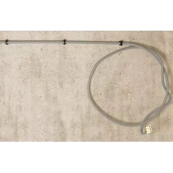 Opaska kablowa z wejściem równoległym FISCHER 37573 — Nylon, 200 mm × 3,6 mm, Czarna, 100 szt.