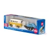 Zestaw modeli samochodów Siku VW T1 z przyczepą i VW Beetle, gotowy 1:50, rozmiar 42×200×51 mm