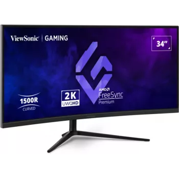 Monitor komputerowy Viewsonic VX3418C-2K 86,4 cm (34 cale) 3440 x 1440 pikseli UltraWide Quad HD Czarny