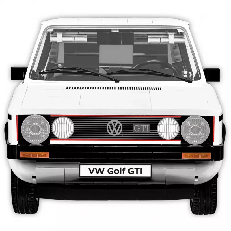 Zestaw modelarski w skali 1:12 Cobi Volkswagen Golf GTI 1976–1983 Edycja Executive — szczegółowa replika do złożenia