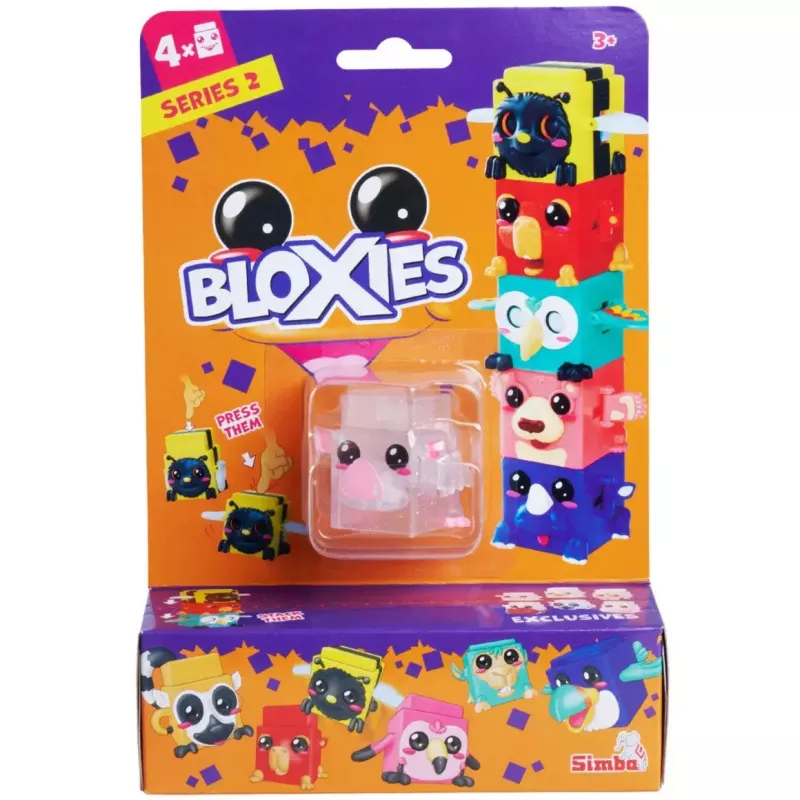 Zestaw figurek, Simba-Dickie Bloxies Seria 2 — 4 różne figurki