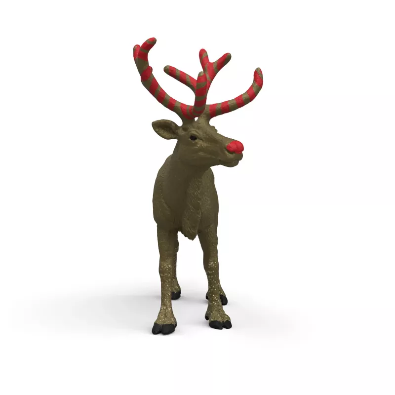 schleich WILD LIFE Złoty renifer jubileuszowy, 14 lat, Wielokolorowy, 1 szt.