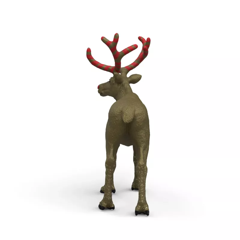 schleich WILD LIFE Złoty renifer jubileuszowy, 14 lat, Wielokolorowy, 1 szt.