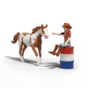 schleich HORSE CLUB Przygody Hanny na Dzikim Zachodzie, 5 lat, Konie, Wielokolorowy, Plastik