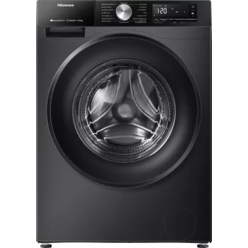 Hisense WD3S8043BB3 pralko-suszarka Wolnostojąca Ładowanie od przodu Czarny