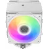 Chłodzenie CPU SCYTHE Mugen 6 Dual Fan biały ARGB Edition, dwa wentylatory 120 mm, białe wykończenie
