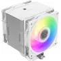 Chłodzenie CPU SCYTHE Mugen 6 Dual Fan biały ARGB Edition, dwa wentylatory 120 mm, białe wykończenie