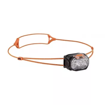 Lampa czołowa Petzl Swift LT czarna — LED, akumulator 880 mAh, IPX4, 3 h czas pracy