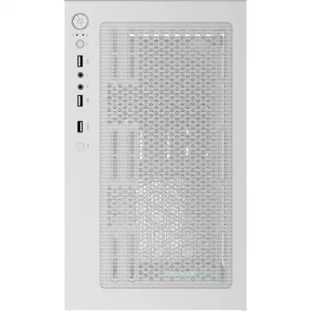 Obudowa wieżowa PC AEROCOOL Viewport Mini-G-WT-v4 ARGB z dwoma panelami ze szkła hartowanego, biała