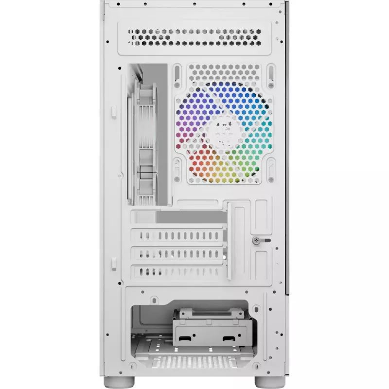 Obudowa wieżowa PC AEROCOOL Viewport Mini-G-WT-v4 ARGB z dwoma panelami ze szkła hartowanego, biała