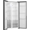 Gorenje HZF55082 NRS917E41BX G400, wolnostojąca, drzwi amerykańskie, czarna, 2 drzwi, dotykowy, LED