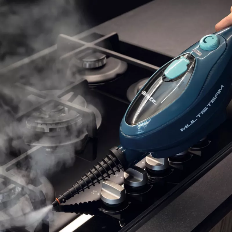 Ariete 4164 Mop parowy 10 w 1, Mop parowy, zabija 99,9% zarazków i bakterii, Zestaw akcesoriów, Nieograniczony czas pracy, 1500 Watt