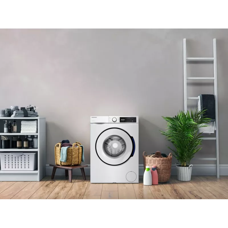 Pralka Daewoo WM-FB8514W1A-DE ładowana od przodu 8 kg 1400 obr./min Biała