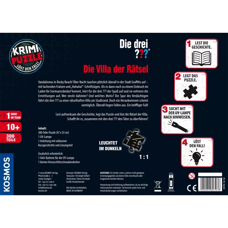 Kosmos 69797 Puzzle 300 szt. Kreskówki