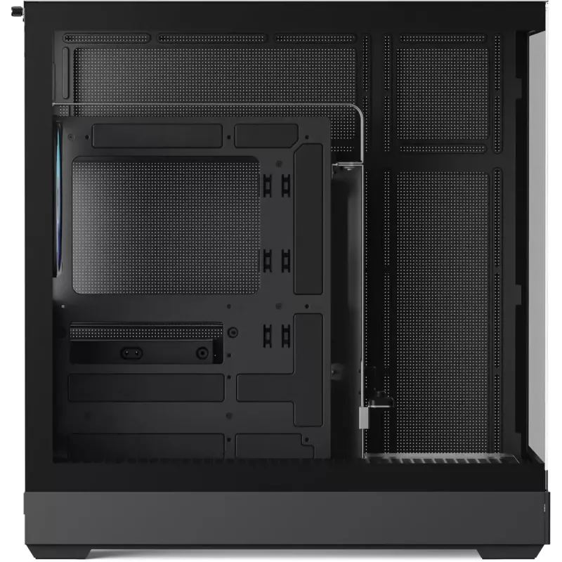 Obudowa tower APNX V2-F-BK-v1 z trzema panelami z hartowanego szkła, czarna