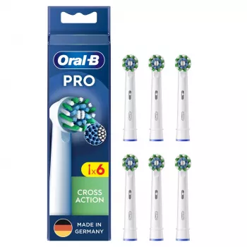 Oral-B CrossAction 6 szt. Biały
