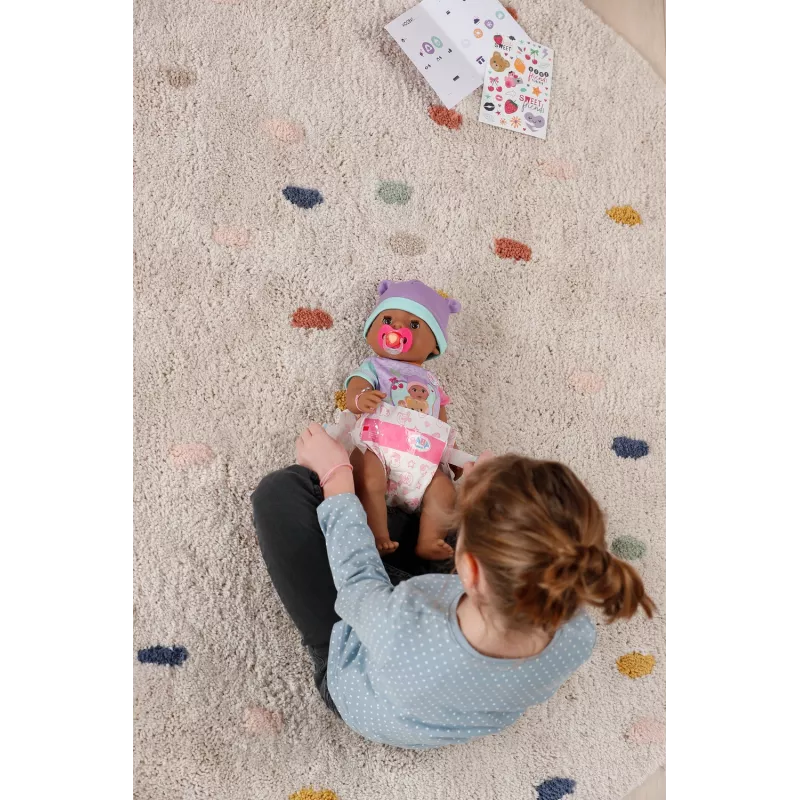 BABY born @ Eva 43cm, Lalka bobas, Dziewczynka, 3 lat(a), Chłopiec/Dziewczynka, 430 mm, Wielokolorowy