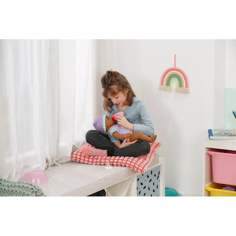 BABY born @ Eva 43cm, Lalka bobas, Dziewczynka, 3 lat(a), Chłopiec/Dziewczynka, 430 mm, Wielokolorowy