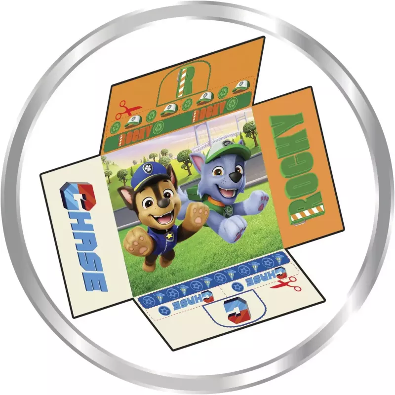 Tor wyścigowy zabawkowy CARRERA FIRST Paw Patrol - Gotowi do akcji, zestaw toru wyścigowego dla dzieci